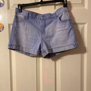 Light blue Jean shorts